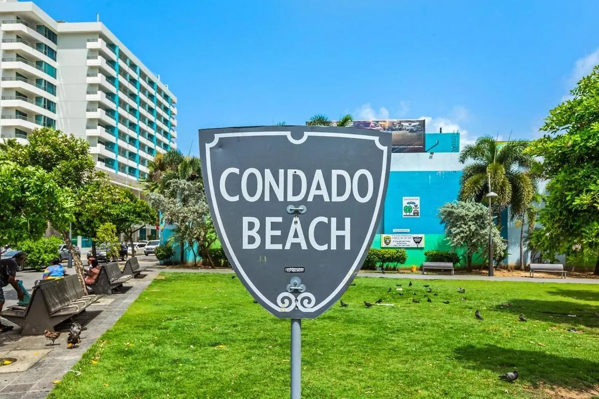 Apartman Water Side Studio King Bed With Pool San Juan